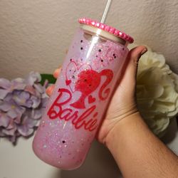 barbie snow globe cup 