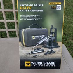 Work Sharp Precision Adjust Elite Benchtop Manual Knife Sharpener Kit