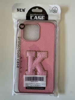 Brand New Monogram Initial “K” Phone Case for 15 Pro Max 6.7 inch