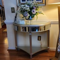 Beautiful Mirror Console Table 