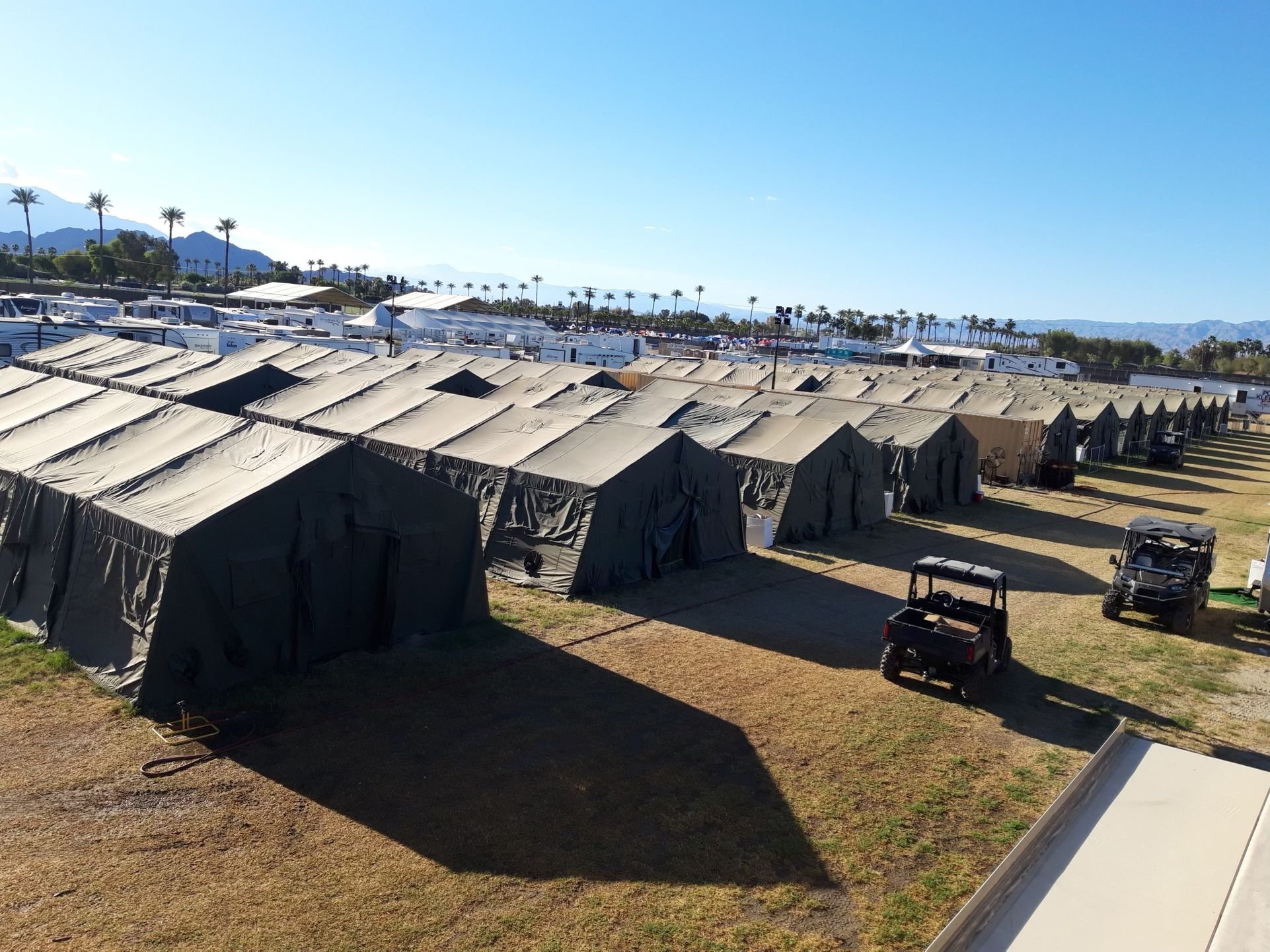 TEMPER MILITARY TENT 40x18