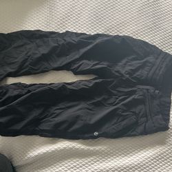 Long Black Lululemon Pants
