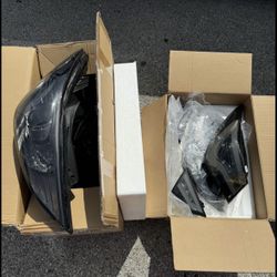 Hyundai Sonata tinted head & tail lights