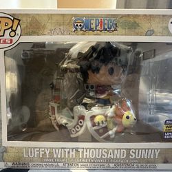 Luffy with Thousand Sunny Funko Pop