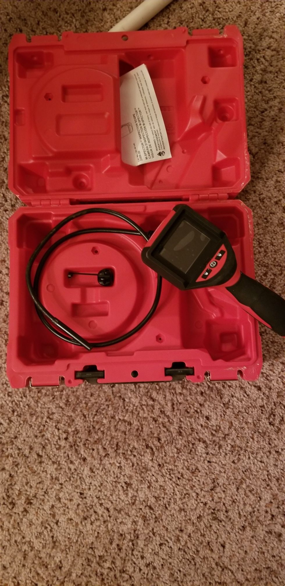Milwaukee cordless inspection camera