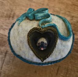 Pug Dog Trinket/Jewerly Box "A Dog's Prayer"