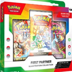 Pokemon First Partner Illustration Collection Box