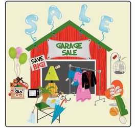 Grage Sale Tomorrow 8am June19