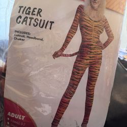 Tiger cat suit