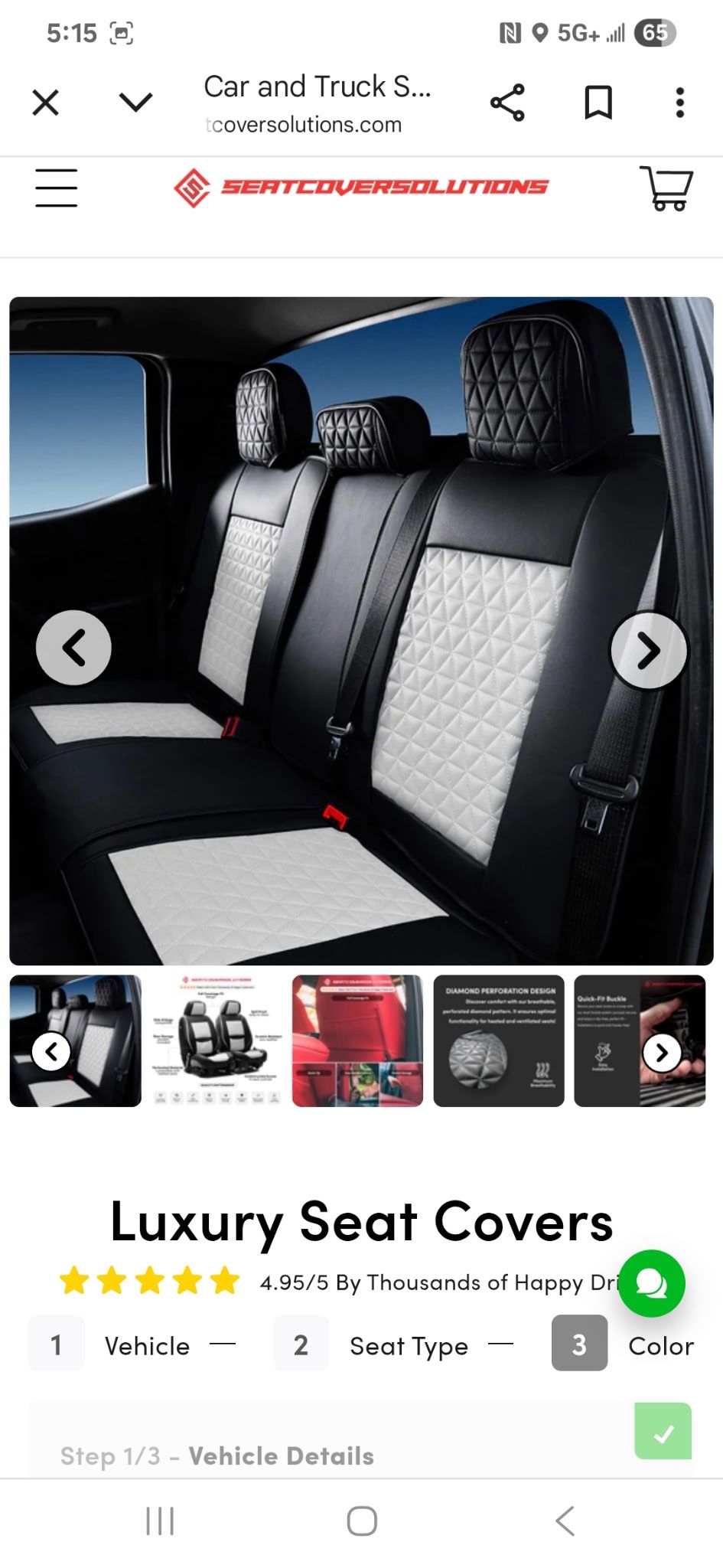 Ford F250 Custom Seat Covers