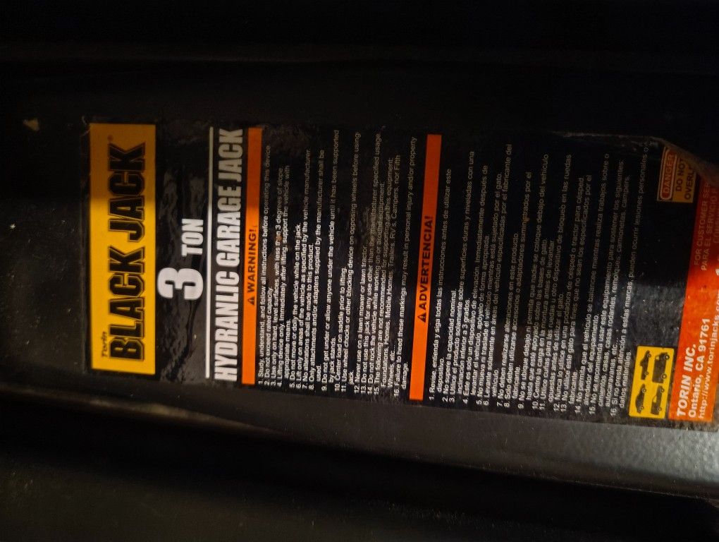 Hydraulic Garage Jack 3ton
