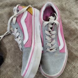 Girls Pinks Vans 13.5