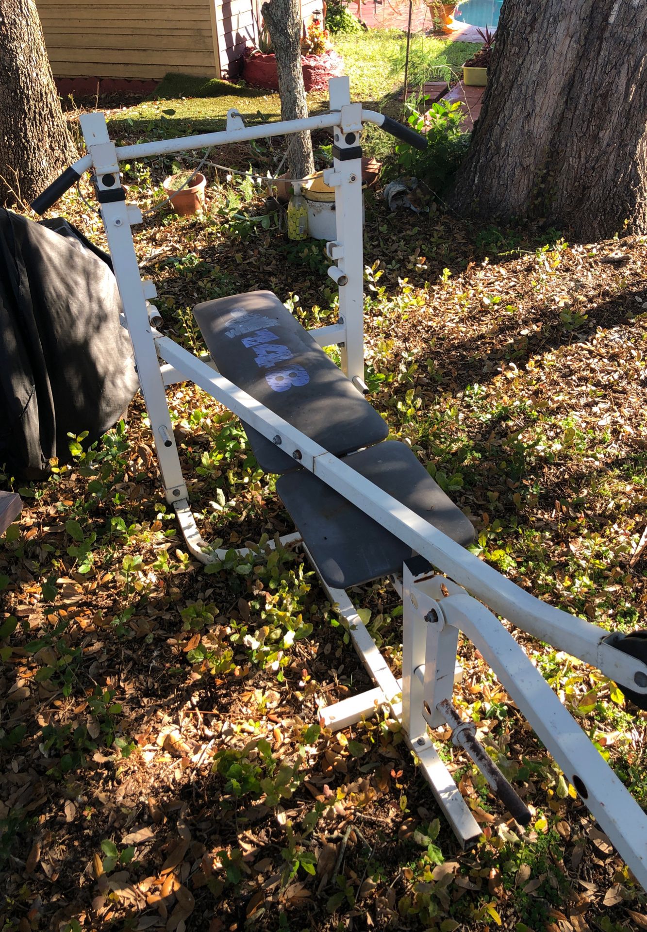 Weirder 148 weight bench make offer