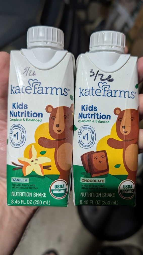 Kate farms Liquid Diet Drinks