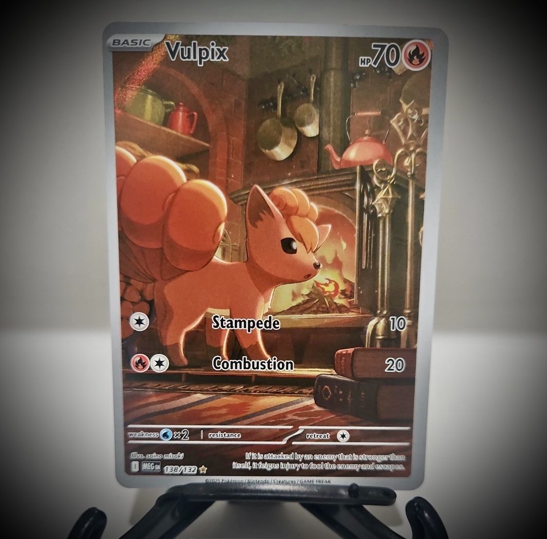 Vulpix 138/132 IR Mega Evolutions 2025 Pokemon TCG