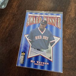 Mo Vaughn Boston Red Sox Baseball Cards Lot 