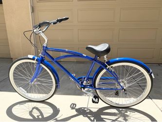 Schwinn Largo 7 Dodgers Blue Beach Cruiser