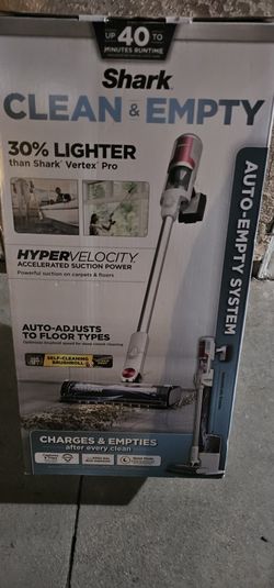 *** SHARK CLEAN and EMPTY ***