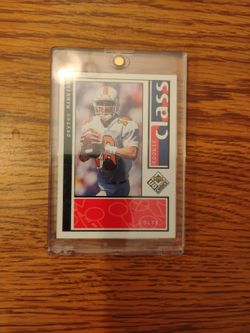 Peyton Manning Football Rookie Card 