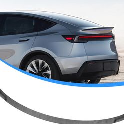 Brand New 2025 2026 OEM TESLA Y JUPITER CARBON FIBER BLACK MATTE REAR SPOILER BNIB 