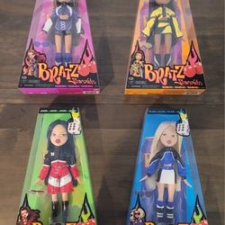 Lot of 4 Bratz Scorchin Doll Sasha Yasmin Jade Chloe Complete Full Set New 2025
