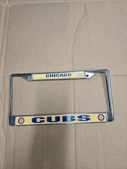 Chicago Cubs License Plate Frame