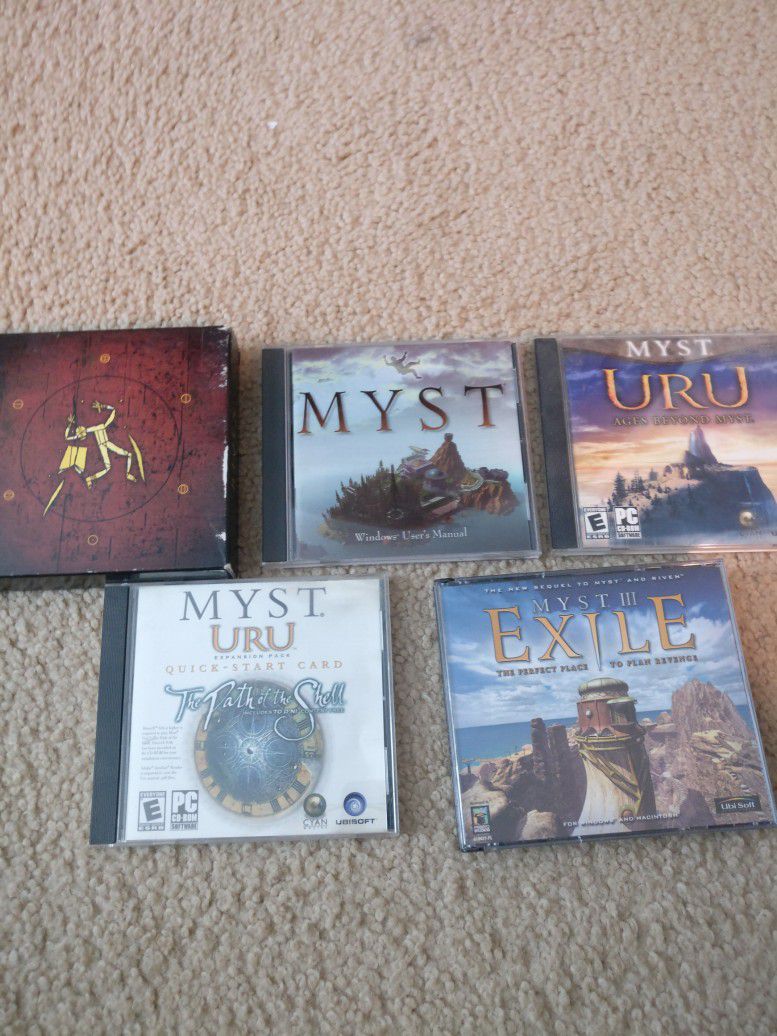 PC Games - Assorted Myst Series