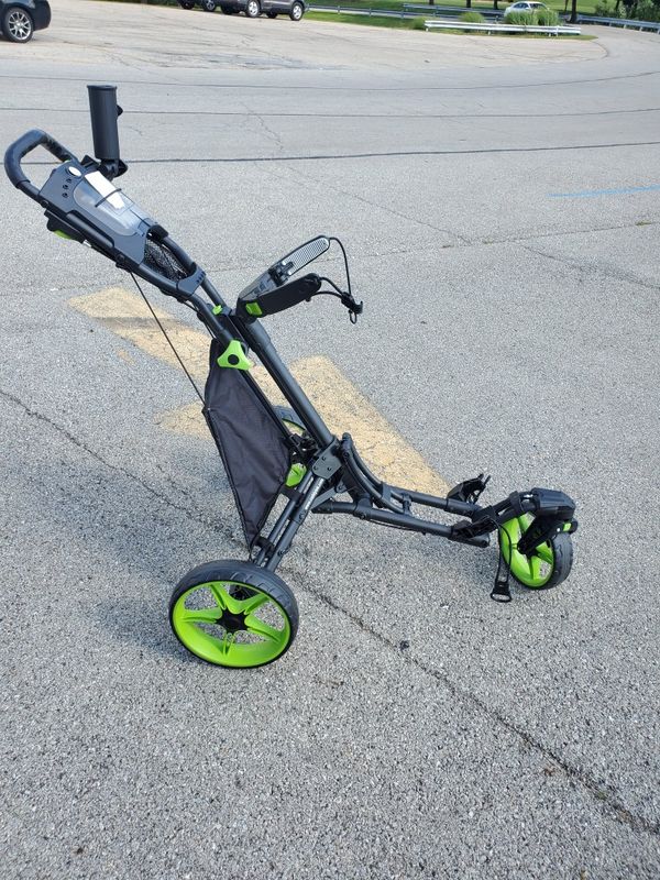 Golf push cart Caddytek caddylite ONE V8 3 wheel push cart for Sale in