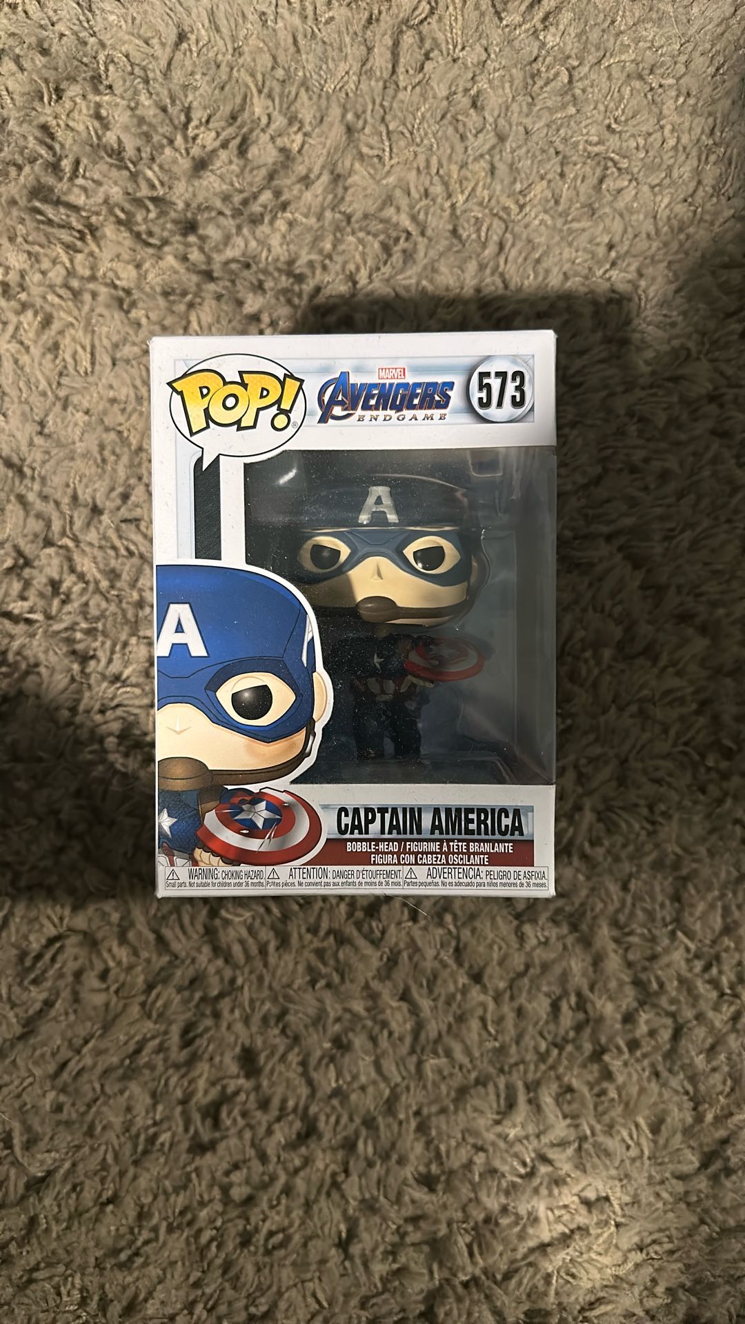Funko Pop Avengers Endgame Captain America 573