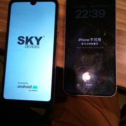 Iphone 12 And Android Sky Dual SIM 