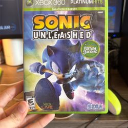 Sonic Unleashed Xbox 360