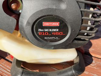 Craftsman 25cc Gas blower/vacuum