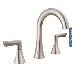 Delta Rinna Two Handle Widespread Bathroom Faucet. New In Box 