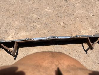1962 impala complete rear bumper with brackets
