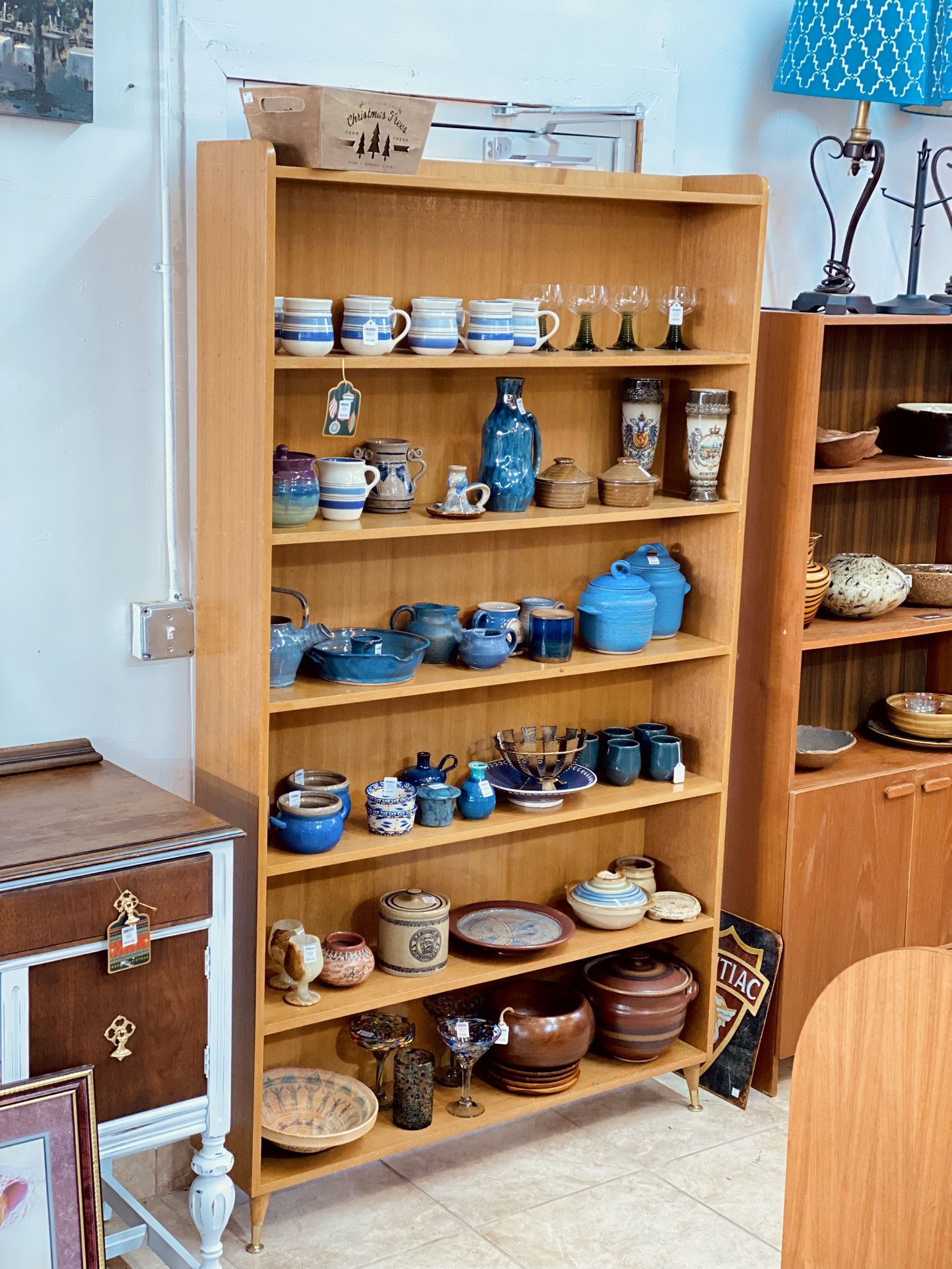 Mid Century Teak Bookshelves