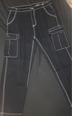 Black Cargo Pants
