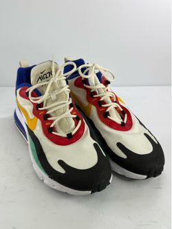 Nike Air Max 270 React Bauhaus Phantom Gold Red Mens Size 10 AO4971-002