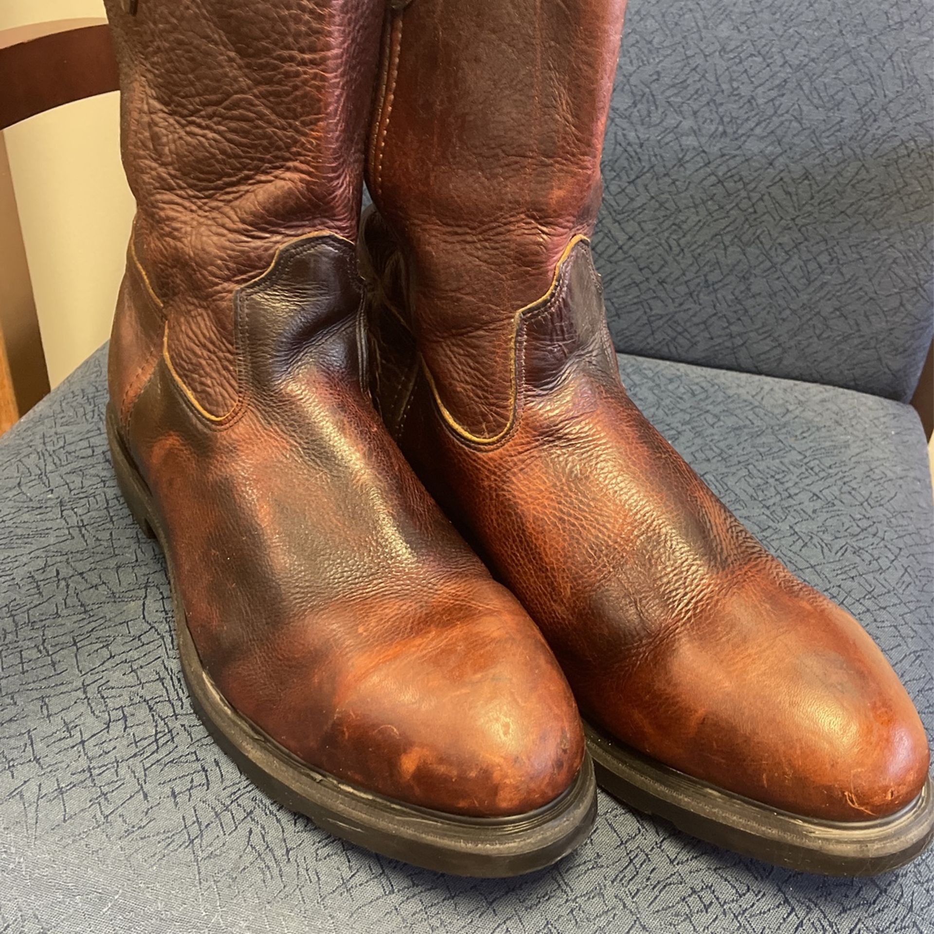 Red Wings Steel Toes Work Boots Men Size 14