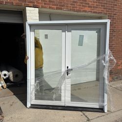 Double Door Exterior Fiberglass 70”x 80”