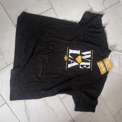 Lakers T Shirt W/2x Wristbands