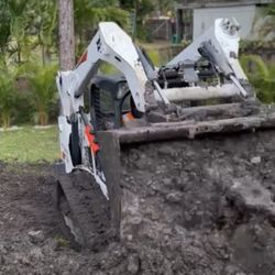 Bobcat/ Dirt leveling/ Land Clearing