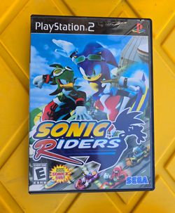 Playstation 2 Sonic Riders Video Game