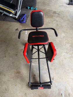 Hip abduction machine