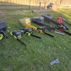 Chainsaws And Blower 
