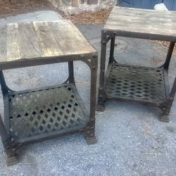 Hd Buttercup 2 Matching Side Table Set. Retailed At $375 Each