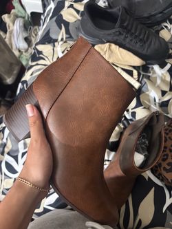 Brown boots