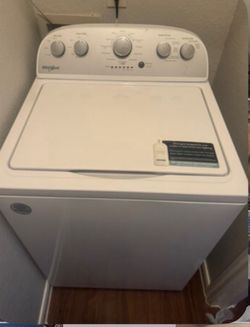 Whirlpool washer & dryer set