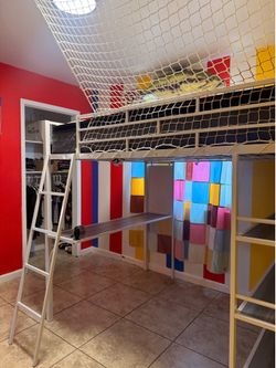 loft metal Bed Full