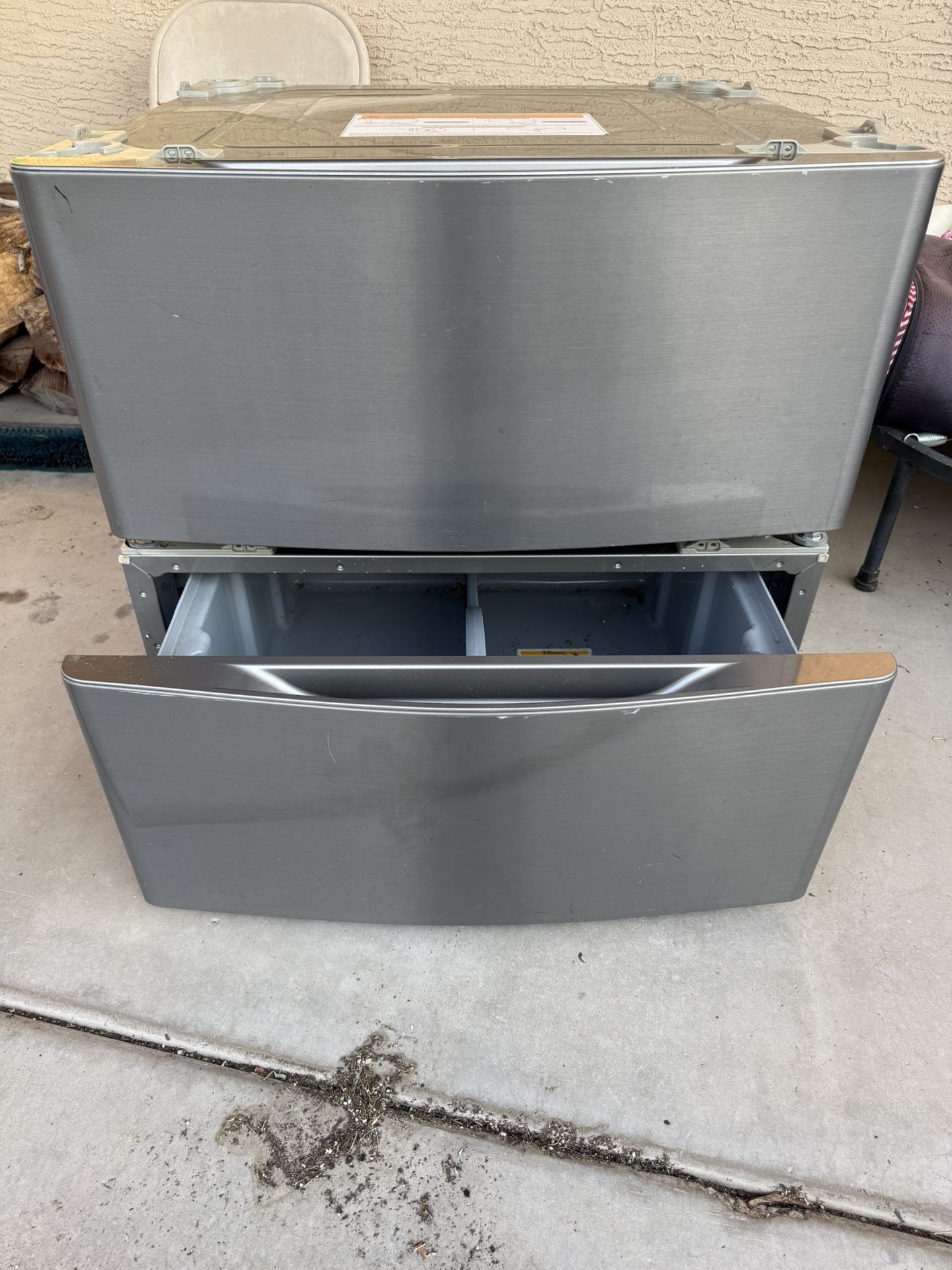 Kenmore Elite Washer Dryer Pedestal Stand With Storage Drawer