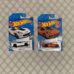 HOTWHEELS Chevy Corvette (Set Of 2)